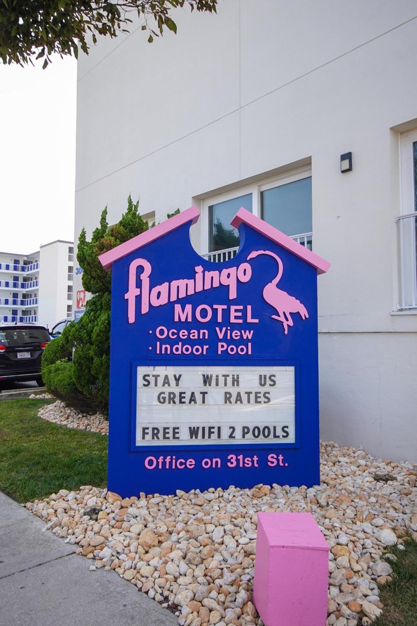 Flamingo Motel Оушън Сити Екстериор снимка